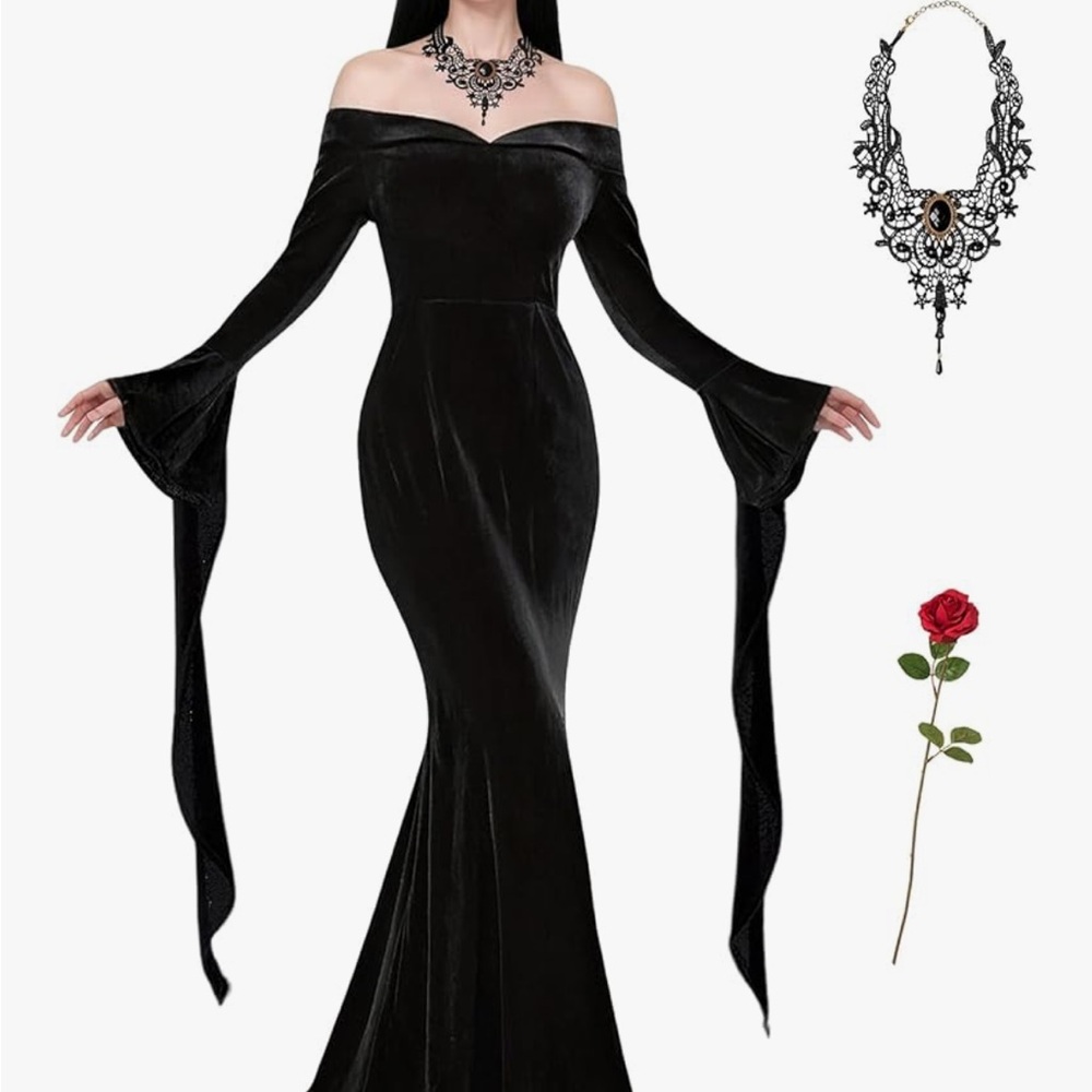 Morticia Addams dress - Picture 1 of 5